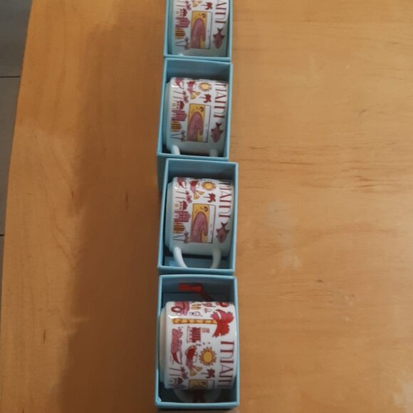 Starbucks Ornament Mug, MIAMI, « Been There » Collection, New 14 oz each - Picture 12 of 14